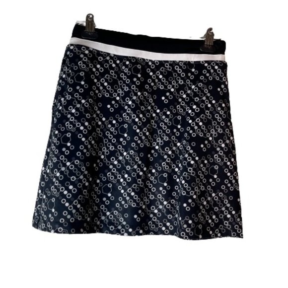 Bette & Court Dresses & Skirts - Bette & Court Skort Mini Skirt Shorts Black White